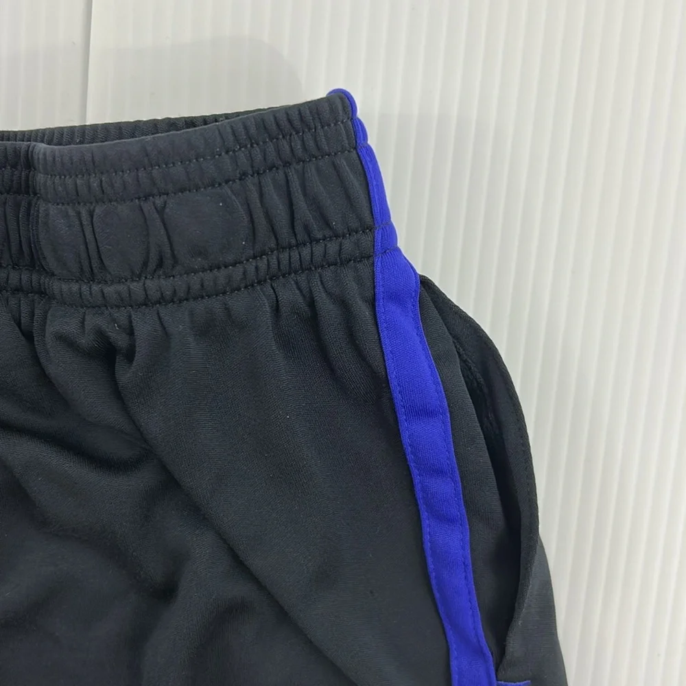 487.‎ Under Armour Kids Black and Purple Athletic Shorts (YSM)